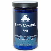 White Egret, Bath Crystals, Fine, 30 oz