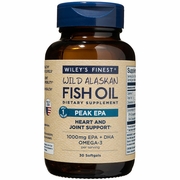 Wiley's Finest, Wild Alaskan Fish Oil - Peak EPA, 30 Softgels