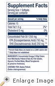 Wiley's Finest, Wild Alaskan Fish Oil - Peak EPA, Value Size, 120 Softgels