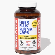 Yerba Prima, Fiber Plus Senna Caps, 180 Capsules