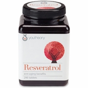Youtheory, Resveratrol Anti-Aging Benefits, 290 Tablets