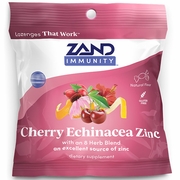 Zand, Cherry Echinacea Zinc Lozenges, 18 Lozenges