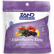 Zand, Elderberry Zinc Lozenges, 18 Lozenges