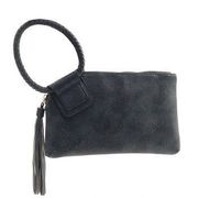 Fashion Faux Leather Fringe Wristlet Clutch