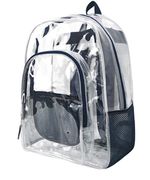 NGIL Clear Backpack Heavy Duty PVC Transparent Backpack