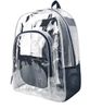 NGIL Clear Backpack Heavy Duty PVC Transparent Backpack