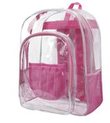NGIL Clear Backpack Heavy Duty PVC Transparent Backpack