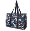 Pastel Floral NGIL Zippered Caddy Organizer Tote Bag