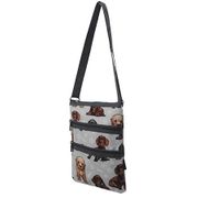 Paw-Sitive Pups NGIL Messenger Hipster Bag