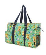 Soft Bovine Beauty NGIL Zippered Caddy Organizer Tote Bag