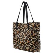 Wild Leopard NGIL Faux Leather Side Tassel Shoulder Bag
