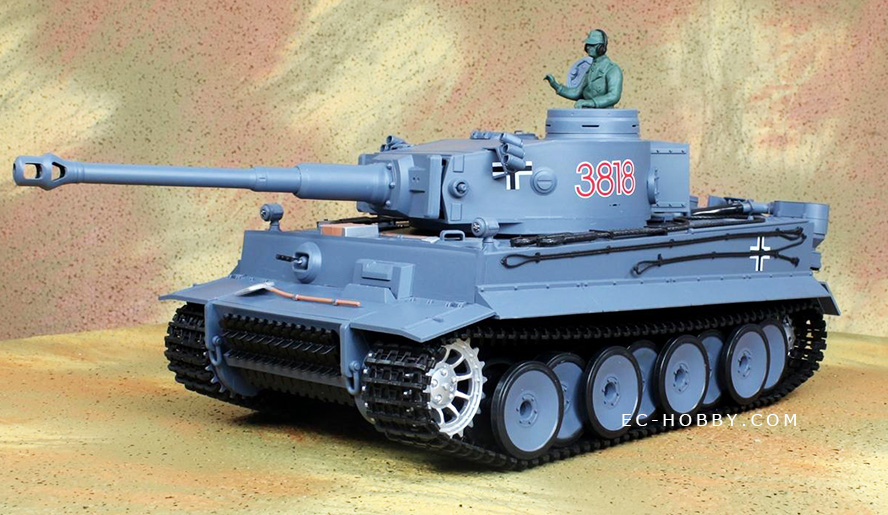 HENGLONG Toys RC Tank 3818, WWII German Tiger I 1/16 Scale Model Tank