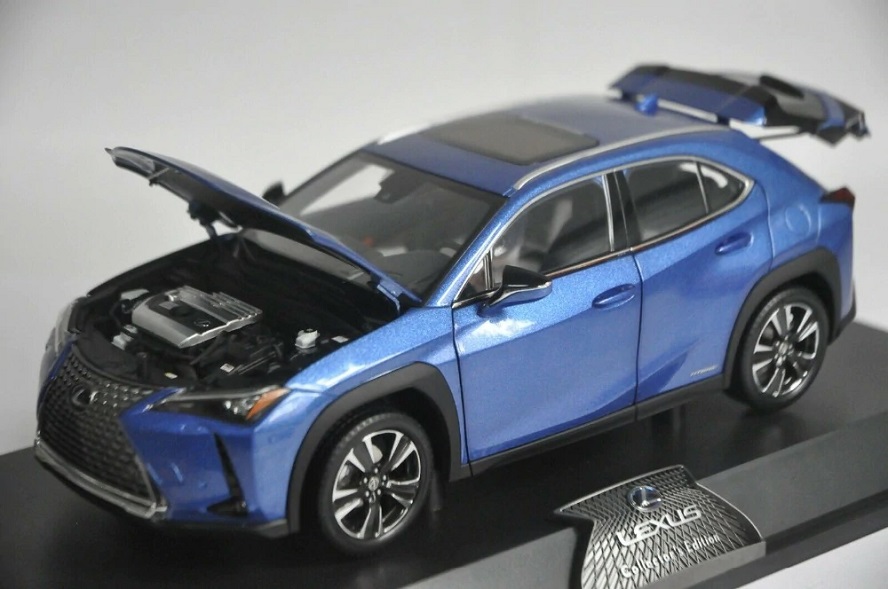 1:18 Diecast Model for Lexus UX 260h 2020 Blue SUV Alloy Toy Car