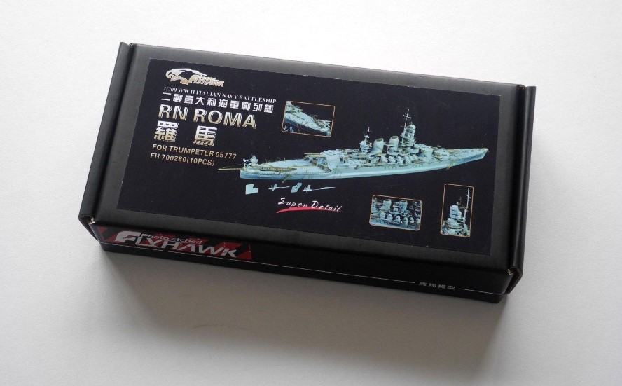 Flyhawk 700280 1/700 Italian Battleship RN Roma for Trumpeter top