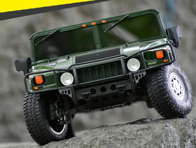 Out of Print !!! De Agostini 18 scale Hummer H1 RC model car
