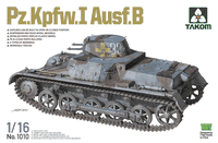 Takom 1010 1/16 scale PZ.KPFW.I AUSF.B 2020 NEW TANK MODEL, (scale model kits, scale model supplies, scale model accessories, model building, hobbies, model ships kit, scale model, scale model maker)