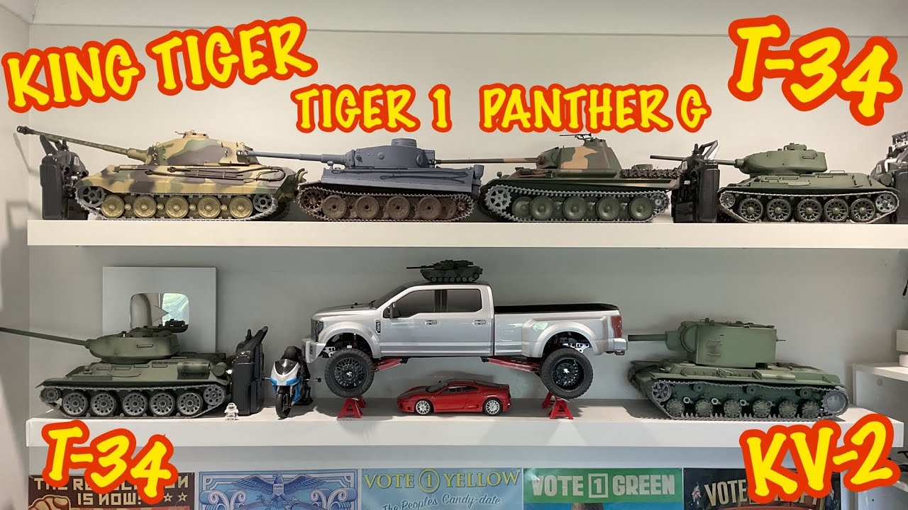 TOP 10 RC Tanks for Sale. 3D Printed RC Tank Assembly!