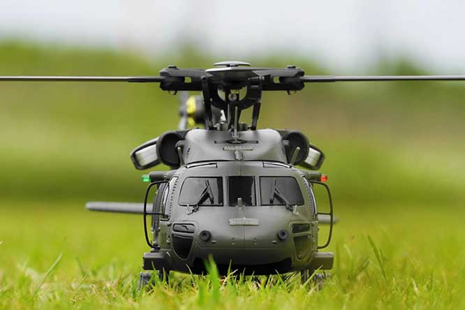 UH-60 Blackhawk RC Helicopter (2 in 1 rc car, hirobo bell 47g