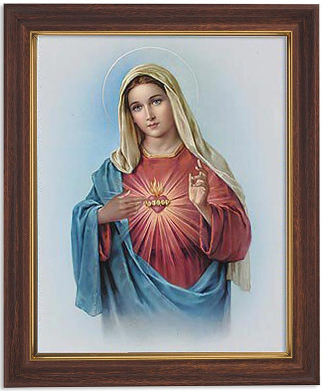 Immaculate Heart of Mary Framed Print