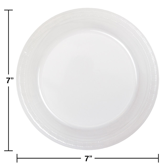 Wholesale Clear Plastic Dessert Plates