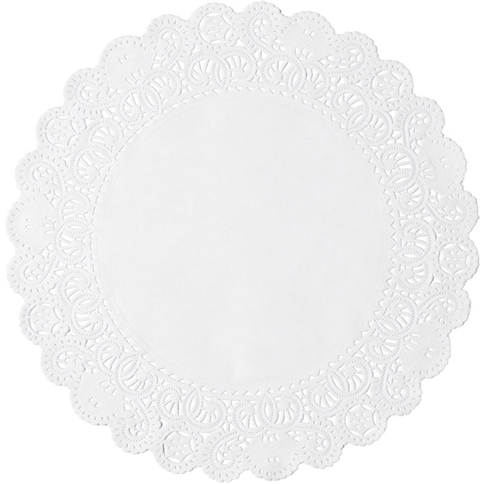French Lace 12" Doily 1000 ct Competitive Bulk Pricing