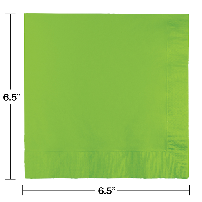 Bulk Fresh Lime Green Luncheon Napkins 3 ply 500 ct