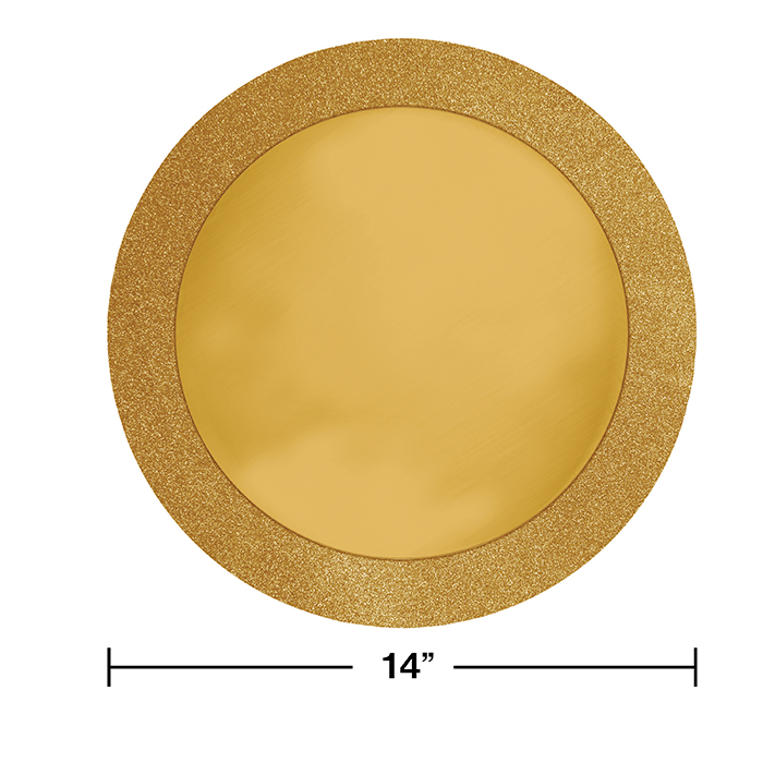 Bulk Gold Placemats Gold Glitter Placemats
