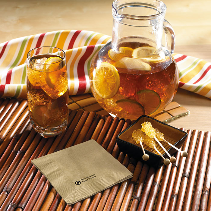 Bulk Kraft Beverage Napkins 1,000 ct