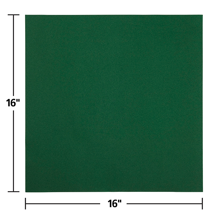 LinenLike Flat Pack Hunter Green Napkin 500 ctBulk Pricing