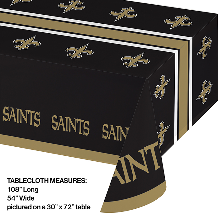 Bulk Saints Fleur de Lis Tablecloths - Napkins.com