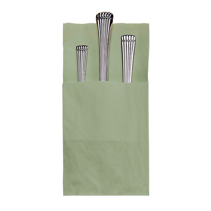 Quickset Soft Sage Dinner Napkin 800 Bulk Price