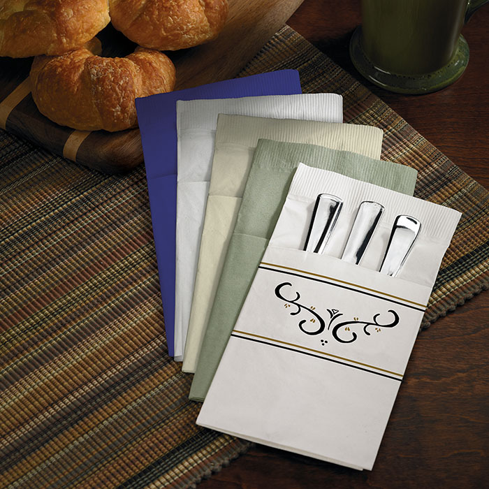 Quickset Soft Sage Dinner Napkin 800 Bulk Price