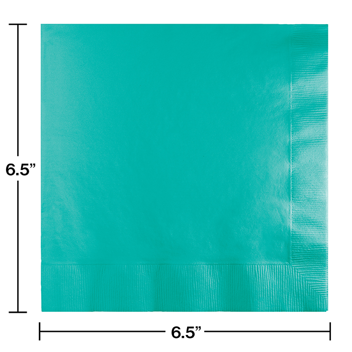 Bulk Teal Lagoon Luncheon Napkins 500 ct