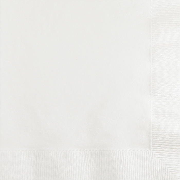 Bulk White Beverage Napkins 3 ply 500 ct