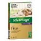 Advantage Flea Control for Cats Up To 9 lbs = Up To 4 kg 4 Mth Pack