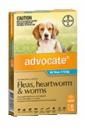 Advocate / Advantage Multi For Dogs 9 to 22lbs= 4 to 10kg  6 pack