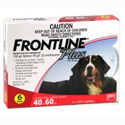 Frontline Plus for Dogs (88 to 132lbs) 40 to 60kg (3 Month Pack)