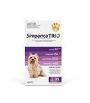 Simparica Trio Chews Extra Small 3pk 2.5 - 5kg 5.5 - 11lbs