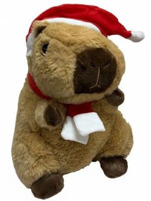 #X16-10" CHRISTMAS CAPYBARA
