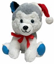 #X15-10" CHRISTMAS HUSKEY 