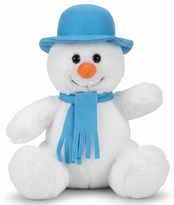 #X11- 10" CHRISTMAS SNOWMAN PLUSH