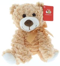#B22- 10" SITTING TAN TEDDY BEAR 