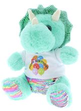 #HB3- 10" HAPPY BIRTHDAY DINO 