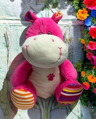 #SD18- 11" BABY STUFFED ANIMAL HIPPO