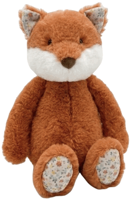 #SB4- 11" RED PLUSH FOX