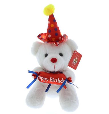 #C39- 11" HAPPY BIRTHDAY BEAR 