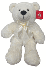 #C11- 12" CREAM TEDDY BEAR