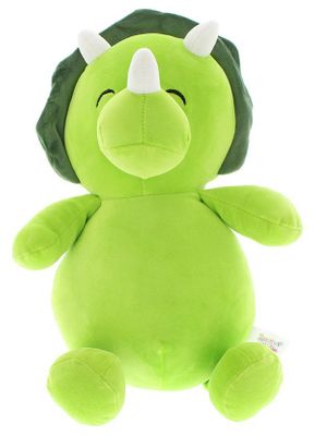 #SE9- 12" SOFT STUFFED ANIMAL DINO WITH EMBROIDERY EYES