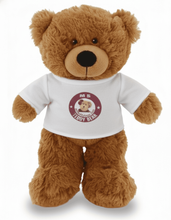 #TF14- 12" EMBROIDERY EYE BEAR WITH LOGO