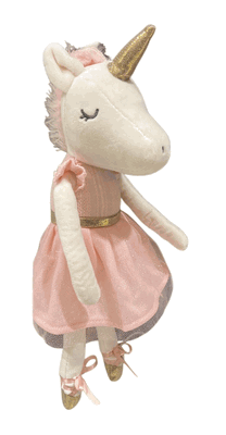 #dl48-12" unicorn with ballerina dress